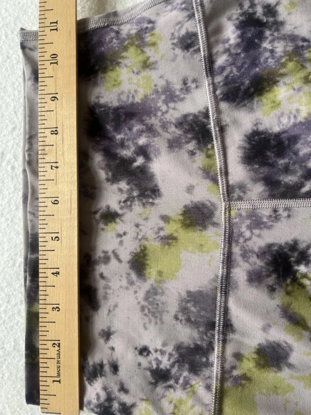 Lululemon Align High-Rise Pants in Radial Tie Dye Mauve Grey Multi Size 6